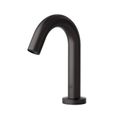 Product Image of WaveCrest Electronic Gooseneck 1 Hole Sensor Faucet, Deck Mount, 0.5 GPM (Matte Black)