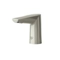 Product Image of WaveCrest Electronic Gooseneck 1 Hole Sensor Faucet, Deck Mount, 0.5 GPM (Brushed Nickel)