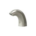 Product Image of WaveCrest 1 Hole Compact Cast Spout Electronic Sensor Deck Faucet, 0.5 GPM (Brushed Nickel)