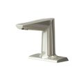 Product Image of WaveCrest Electronic Sensor Medical Faucet, 4" Deck Mount, 0.5 GPM / 1.9 LPM (Brushed Nickel), ECW-3163-BN