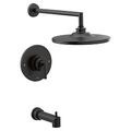 Product Image of Arris Matte Black Posi-Temp Tub/Shower Trim, 2.5 gpm, TS22003BL
