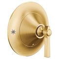 Product Image of Flara Brushed Gold Posi-Temp Valve Trim, TS2911BG