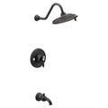 Product Image of Weymouth Posi-Temp Tub & Shower Trim, 2.5 GPM, TS32104BL (Matte Black)