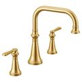 Product Image of Colinet Brushed Gold 2 Handle Roman Tub Faucet, TS44503BG