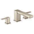 Product Image of 90-Degree 2 Handle Roman Tub Faucet, Brushed Nickel, TS913BN