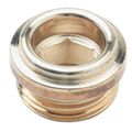 Product Image of Removable Brass Seat for Old-Style B-1100 Series, 1/4" Hex Broach, 25-Pack, 000763-20M