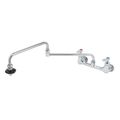 Product Image of Pot Filler, Wall Mount, 8" Centers, 24" Double Joint Nozzle, Insulated On-Off Control (Polished Chrome), B-0598