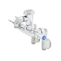 Product Image of Service Sink Faucet, Wall Mount, Adjustable Center, Vacuum Breaker, Pail Hook, Integral Stop (Polished Chrome), B-0669-01