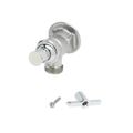Product Image of Sill Faucet, 3/4" NPT Female Flanged Inlet, Screwdriver Handle, 3/4" Hose Thread (Polished Chrome), B-0731-POL
