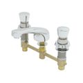 Product Image of Lavatory Faucet, Push Button Self-Closing Cartridges, 8" Centers, Cast Spout (Polished Chrome), B-2991