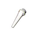 Product Image of Lab Accessory Angled Serrated Tip, 3/8" NPT Male Inlet & Washer (Polished Chrome), BL-5550-05