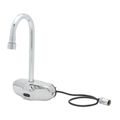 Product Image of Wall Mount Electronic Sensor Faucet, ASSE 1070 TMV, EC-HYDROGEN, 1.0 GPM VR Aerator, ChekPoint (Polished Chrome), EC-3105TMVHGF10