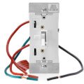 Product Image of Toggle-Slide Dimmer, 1000W-120VAC Incandescent, 1000VA-120VAC MLV, 400W-120VAC
