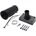 Product Image of PRO-SYSTEM KIT - Gray Titan Outlet and Black 6ft E-Flex Guard for 5/8", 3/4" or 7/8" Tubing w/ 1/2" Wall Insulation (for Siding)
