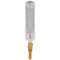 Product Image of 8" TSW Scale Type Hot Water Thermometer 40°F -280°F & 5°C -135°C (Straight)