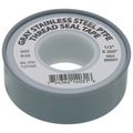 Product Image of PTFE Thread Seal Tape, 1/2" x 260" (Gray)