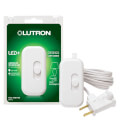 Product Image of Credenza LED+ Plug-in Lamp Dimmer, Single Outlet, 100W LED, TTCL-100H-WH, White
