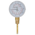 Product Image of 3" TTD Bottom Mount Dual Scale Tridicator (0-250 PSI and 70°F-320°F)