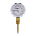 Product Image of 3" TTD Bottom Mount Dual Scale Tridicator (0-200 PSI and 70°F-320°F)