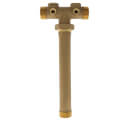 Product Image of 1-1/4" x 13" Center to End Union Brass Tank Tee (Lead Free)