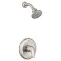 Product Image of Colony PRO 1.75 gpm/6.6 L/min Shower Trim Kit w/ Water-Saving Showerhead, Double Ceramic Pressure Balance Cartridge w/ Lever Handle (Brushed Nickel)