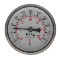 Product Image of 1/2" NPT, 2.5" Face, Snap Well Thermometer (Stainless Steel)