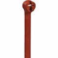 Product Image of 5.5" Long, Red, Nylon, Standard Cable Ties (Pack of 1000), TY24M-2