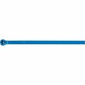 Product Image of 5.5" Long, Blue, Nylon, Standard Cable Ties (Pack of 1000), TY24M-6