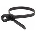 Product Image of 7.8" Long, Black, Nylon, Mountable Cable Ties (Pack of 1000), TY35MX