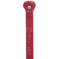 Product Image of 11.4" Long, Red, Polyamide, Barbed & Standard Cable Ties (Pack of 100), TY5253M-2