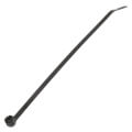 Product Image of 7" Nylon Cable Tie w/ Stainless Steel Lock, 50 lbs. Tensile - Pack of 100 (UV Black)