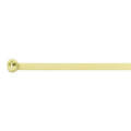 Product Image of 7" Olive Polyamide Extra High Temperature Cable Tie, 50 lbs. Tensile - Pack of 1,000 (Natural)