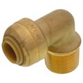 Product Image of 1/4" SharkBite x 3/8" MIP Reducing Dishwasher 90-Degree Elbow Lead Free, U276LFA