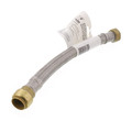 3/4" Sharkbite x 3/4" FIP Flexible Water Heater Connector, Lead Free (12" Length)