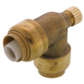 Product Image of 1/2" Sharkbite Elbow with 1/8" NPSM Thread Drain/Vent (Lead Free)
