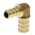 1/2" x 3/8" PEX Crimp Reducing 90-Degree Elbow (Lead Free)