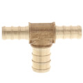 Product Image of 3/8" PEX x 3/8" PEX x 1/2" PEX Brass Tee (Lead Free)