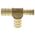 Product Image of 1/2" PEX x 3/8" PEX x 1/2" PEX Brass Tee (Lead Free)