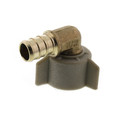 Product Image of 1/2" PEX Crimp x 1/2" NPSM Sharkbite Swivel Elbow (Lead Free)