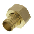 Product Image of 1" PEX Crimp x 1" NPSM Swivel Adapter (Lead Free)