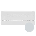 Product Image of 9 ft UF-3 Baseboard Radiator (Glacier Grey)