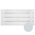 Product Image of 11 ft UF-4 Baseboard Radiator (Glacier Grey)