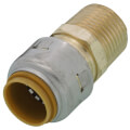 Product Image of 1/2" x 1/2" Sharkbite Max Pipe to Male Pipe Thread Connector (Lead Free)