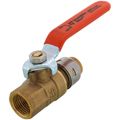 Product Image of 1/2" Push-to-Connect x 1/2" FNPT Adapter SharkBite Max, Quarter-Turn Ball Valve (Lead Free)