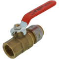Product Image of 3/4" Push-to-Connect x 3/4" FNPT Adapter SharkBite Max, Quarter-Turn Ball Valve (Lead Free)