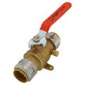 Product Image of 1" SharkBite Max Ball Valve with Drain and Mounting Bracket (Lead Free)