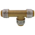 Product Image of 1/2" x 1/2" x 1/2" SharkBite Max Slip Tee (Lead Free), UR3362A