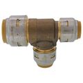 Product Image of 3/4" x 1/2" x 1/2" SharkBite Max Reducing Tee (Lead Free), UR454A