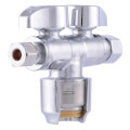 Product Image of 1/2” SB Max X 3/8” OD X 1/4” OD Comp Dual Stop Valve