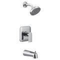 Product Image of Genta Lx Chrome Eco Performance M-core 4 Port Tub And Shower Trim, 1.75 Gpm, UT2473EP